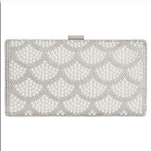 INC Bridal Beaded Clutch